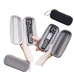 Estuche de Almacenamiento Personalizado de Fábrica, Resistente al Agua, con Cierre de Cremallera Negra, para Osmo Pocket 4, a Prueba de Golpes, con Inserto de Espuma para Viaje y Correa para el Hombro - Product Image 4
