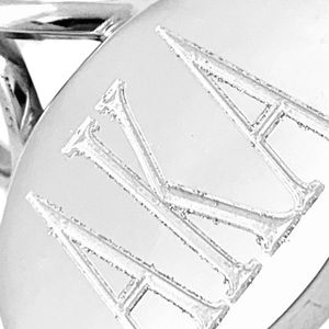 Collier Pendentif Ovale Infini en Argent AKA pour Femme – Design Élégant Inspiré des Sororités – Bijoux de Luxe Tendance Personnalisables - Product Image 6