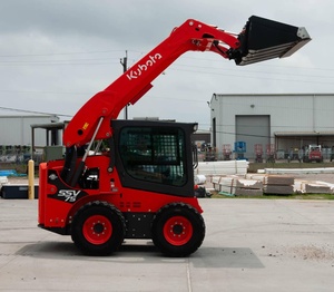 Chargeuse compacte sur pneus Kubota SSV75, 74 CV, moteur diesel, machine de construction compacte avec godet de 0,60 m³ - Product Image 1