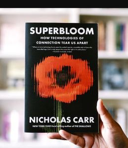 SUPERBLOOM โดย นิโคลัส คาร์ หนังสือปกอ่อนขายดีสำหรับผู้ใหญ่ - Product Image 1