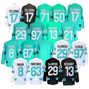 เสื้อฟุตบอลอเมริกันคุณภาพดีไซส์ใหญ่พิเศษ ระบายอากาศได้ดี ซับเหงื่อ แห้งไว แขนสั้น ผลิตจากโพลีเอสเตอร์ 100% สำหรับทีมกีฬา - Product Image 1