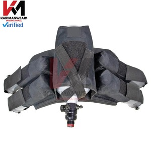 Arnés de cinturón táctico ajustable para pods de paintball 4+1 4+3, soporte para equipo de paintball Speedball, venta al por mayor de fábrica para exteriores - Product Image 3