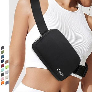 Mini Riñonera Impermeable de Poliéster con Cierre de Cremallera y Logotipo Personalizado, Unisex, para Viajes, Deportes y Actividades al Aire Libre, con Forma de Almohada - Product Image 5