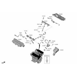 Grandeur/Azera Nouvelles pièces et accessoires pour voitures et camions Gauche 353043NGB0 - Product Image 2