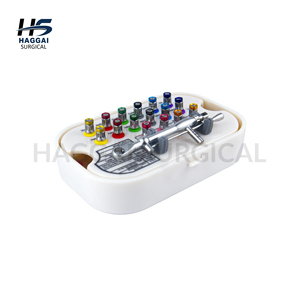 Kit d'implants dentaires professionnels, ensemble complet d'outils pour la chirurgie implantaire, instruments médicaux de haute précision, acier inoxydable. - Product Image 2