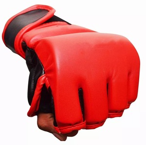 Gants de MMA à succès, de bonne qualité, personnalisés, professionnels, pour l'entraînement, gants de boxe sans doigts, gants de MMA UFC. - Product Image 4