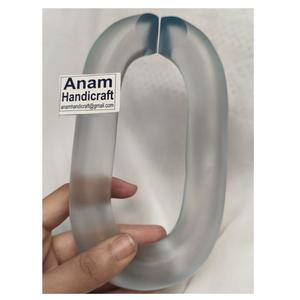 Adornos de Pared de Cadena Acrílica Modernos Personalizados, Hechos a Mano, Decoración Colgante de Resina Moderna para el Hogar, Listos para el Festival Diwali - Product Image 1