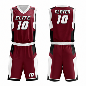 Ensemble Maillot et Short de Basketball Personnalisé Sublimé Réversible 2026 – Qualité Supérieure Unisexe Séchage Rapide Respirant 100% - Product Image 6