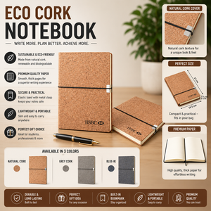 Carnet en cuir PU de qualité supérieure, couverture souple, journal d'écriture à couverture rigide, logo personnalisé, planificateur portable, cadeau - Product Image 3