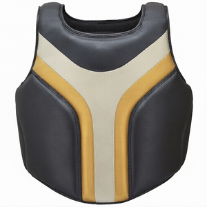 Profesional Power Check Impex diseño de doble cara transpirable Heavy Hitter boxeo Muay Thai MMA entrenamiento protector de pecho para lucha - Product Image 1