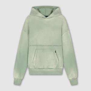 Sudadera con capucha personalizada con cremallera para hombre de alta calidad 100% algodón francés Terry bordado colección de invierno negro al por mayor Sudadera con capucha en blanco - Product Image 4