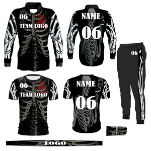 Conjunto de Paintball OEM ODM, Jersey de Manga Larga con Estampado Personalizado, Pantalones Deportivos, Camiseta de Equipo y Cinta para la Cabeza, Ropa Deportiva de Primera Calidad - Product Image 3
