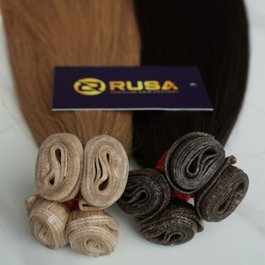 ผมแท้เวียดนาม RUSA Wholesale Virgin Hair Genius Weft แบบตรง น้ำหนัก 100 กรัม ผมมนุษย์แบบถักเป็นช่อ - Product Image 6