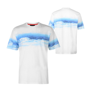 Camiseta deportiva de malla de secado rápido con sublimación personalizada, camiseta de manga corta para hombre, muy vendida. - Product Image 6