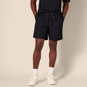 Custom <b>Mens</b> Black Shorts Blank Plain Cotton Drawstring Sweat Shorts Elastic Waist Summer Casual Gym Workout Training <b>Trunks</b> - Product Image 4