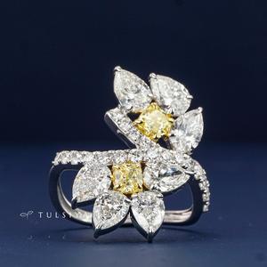 Luxury 14K Gold VVS Cushion Cut Lab-Grown Diamond Ring for Women Fine Jewelry Natural-Look Cushion Diamond Engagement Ring - Product Image 1