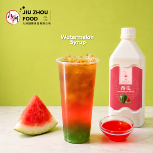 Jarabe de Sandía 2.5kg en Botella para Bebidas de Bubble Tea, Sabor Afrutado Refrescante, Ingrediente para Granizados de Taiwán - Product Image 1