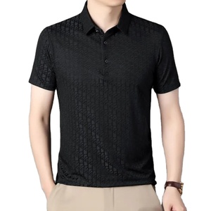 Camiseta Polo Personalizada para Hombre 2025, de Alta Calidad, Cómoda, Antiarrugas, Moderna, de Manga Corta, Informal, de Verano, 100% Algodón - Product Image 4