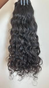 Extensions de cheveux humains vierges Remy indiens naturels bouclés profonds de 24 pouces, qualité 12A, sans nœuds - Product Image 2