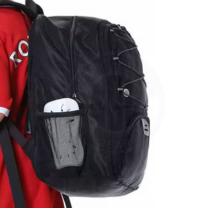 Sacs de football en tissu résistant avec large ouverture et fermeture éclair fluide – Sacs de sport - Product Image 4
