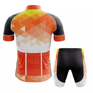 Conjunto de Jersey de Ciclismo de Manga Corta para Hombre, Impresión por Sublimación, Ropa de Ciclismo, Top y Pantalones Cortos - Product Image 2