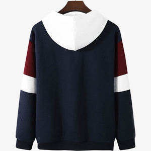 ราคาขายส่ง เสื้อฮู้ดดี้สตรีทแวร์สำหรับผู้ชายแบบมีกระเป๋า รุ่นใหม่ เสื้อฮู้ดดี้แบบสวมหัวสั่งทำพิเศษ ผ้าโพลีเอสเตอร์ผสมฝ้ายขนแกะ - Product Image 6