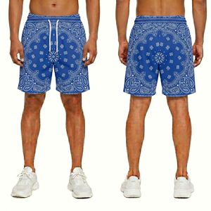 Pantalones Cortos de Malla para Hombre, Camuflaje Multicolor Neón, Resistentes a la Decoloración, Forro de Poliéster Transpirable, Estilo Urbano - Product Image 5