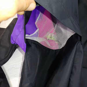 Dernière mode, veste coupe-vent de sport rétro longue, streetwear hip-hop, respirante, à séchage rapide, avec doublure en maille, faite à la main - Product Image 6