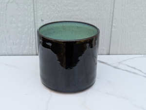 Porte-ustensiles en porcelaine de qualité supérieure, glaçure mouchetée, large ouverture, paroi épaisse, résistant aux chocs, organisateur de rangement pour comptoir de cuisine - Product Image 6
