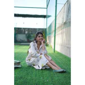 Vestido Camisero Informal Beachwalk para Mujer - Product Image 1