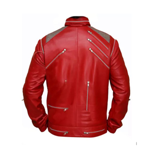 Chaqueta de Cuero para Hombre, Diseño Clásico Solid Trader, Exterior de Cuero Vacuno Genuino, Forro Suave y Cómodo, Doble Bolsillo, a la Moda - Product Image 4