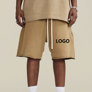 ผ้าวอร์สเต็ดคุณภาพสูง ซักแล้ว ทรงวินเทจ ขอบดิบ ปักโลโก้ได้ตามต้องการ หนานุ่ม ซักย้อมสีแบบแอซิดวอช มีเชือกผูก ทรงกลาง แบบเรียบง่าย เป็นมิตรกับสิ่งแวดล้อม สไตล์ลำลอง - Product Image 1