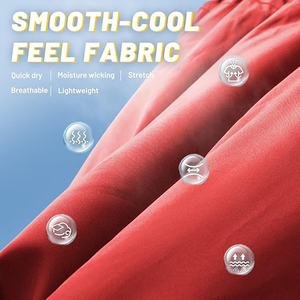 Pantalones Cortos Deportivos Autolimpiantes para Hombre, Resistentes a las Manchas, con Revestimiento Hidrófobo, a Prueba de Derrames, para Correr y Entrenar, de Bajo Mantenimiento y Fácil Cuidado - Product Image 5