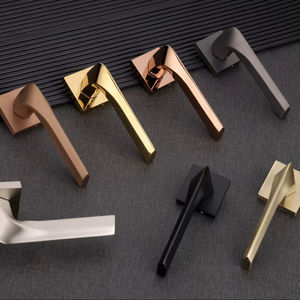 Modern Zinc Alloy Wooden Door <b>Handle</b> <b>Lock</b> for Villa Apartment Silent Magnetic Split <b>Lock</b> Durable Design Warranty Furniture - Product Image 1