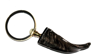 Horn Handle Magnifying Glass with Decorative Handle Handheld <b>Reading</b> <b>Magnifier</b> Optical Magnifying Tool for Office Desk Study Roo - Product Image 2