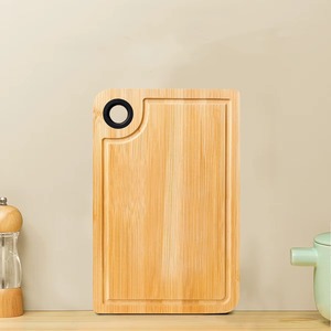Bamboo Chopping <b>Board</b> Rectangle Shape With Handle Feature - Product Image 2