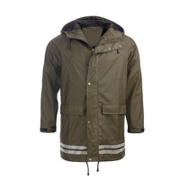 Chaqueta Profesional para Entrenador de Perros, Chaqueta de Invierno para Hombre, Impermeable, Cortavientos, con Cremallera, Mangas Extraíbles, Capucha, Transpirable