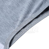 Débardeur de sport décontracté pour homme, coupe ajustée, en polyester/coton, respirant, séchage rapide, extensible, pour la musculation et l'haltérophilie