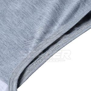 Muscle Fit Men Gym <b>Singlet</b> Breathable Quick Dry Stretch Polyester/Cotton Sports Shirt for Bodybuilding Weight Training <b>Running</b> - Product Image 4