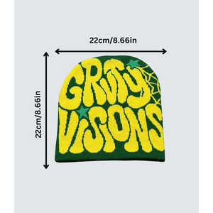 Jilani Y2K สั้นประดับงานฝีมือสำหรับผู้หญิงหมวกไหมพรมประดับคาร์ดิแกน100กรัม - Product Image 1