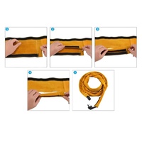 Torche de soudage TIG à arc argon robuste avec buse en céramique et protection de câble pour applications industrielles