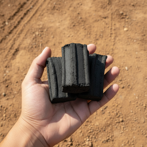 Charbon de coco de haute pureté en forme de fleur, faible teneur en cendres - Product Image 2