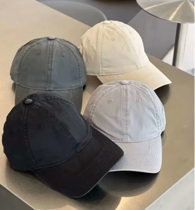 Gorra Deportiva Bordada de Poliéster/Algodón de Color Sólido, Personalizable, Estilo Béisbol Sin Estructura, Ajustable, Suave, Informal y a la Moda - Product Image 3