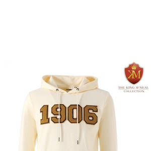 Sweat à capuche personnalisé Greek Life en molleton de coton épais de qualité supérieure avec broderie de lettres de fraternité, style streetwear universitaire |   Alpha | - Product Image 5
