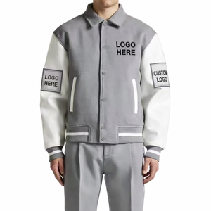 Veste matelassée personnalisée avec logo pour homme, en toile, coupe-vent, à capuche, patchwork, vente en gros OEM - Product Image 2