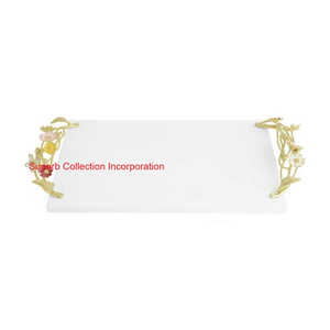 New Design Cheap Price <b>Marble</b> <b>Tray</b> Fancy Design Handmade OEM Factory Sale Direct Modern and Luxury Custom Made - Product Image 3