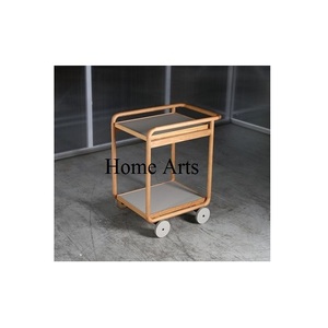 Handmade Iron Black Color Food Serving <b>Trolley</b> Customized Size And Shape Food Carty <b>Trolley</b> <b>For</b> Hotel Accessories - Product Image 3