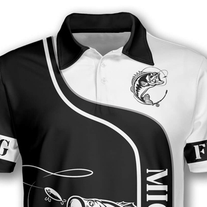 Camisetas de Pesca 2026 de Secado Rápido, Transpirables, 100% Poliéster, Manga Corta, Estilo Polo, Venta al Por Mayor, Camisetas de Pesca Profesionales para Hombre - Product Image 4