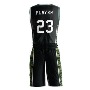 Nouvelle Arrivée 2025 – Ensemble d'uniformes de basketball respirants à manches courtes, style tendance et personnalisable pour hommes - Product Image 5