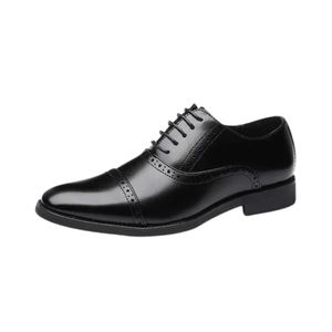 Fabricant et exportateur de chaussures en cuir haut de gamme pour hommes, bout rond, OEM, vente en gros, luxe, approvisionnement mondial - Product Image 2